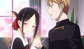 Kaguya and Miyuki in Kaguya-sama Love is War
