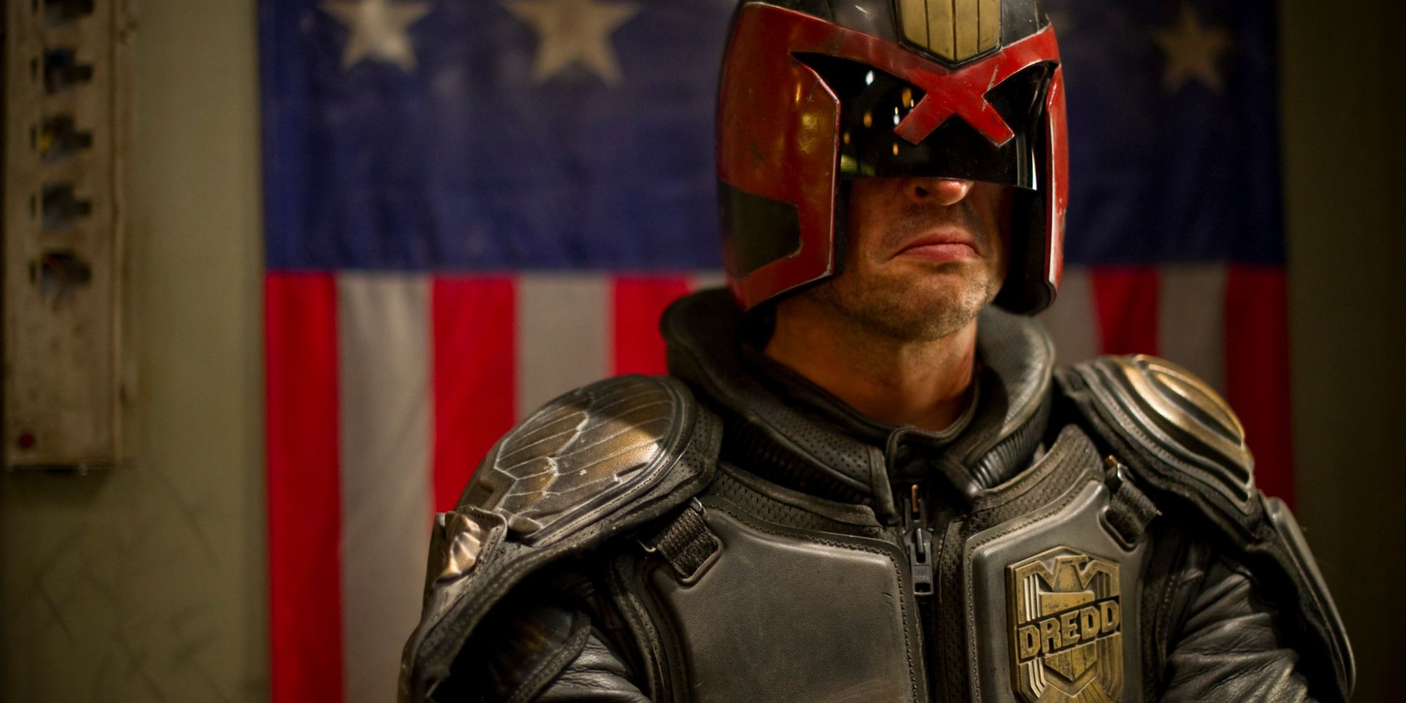 Karl Urban as Judge Dredd