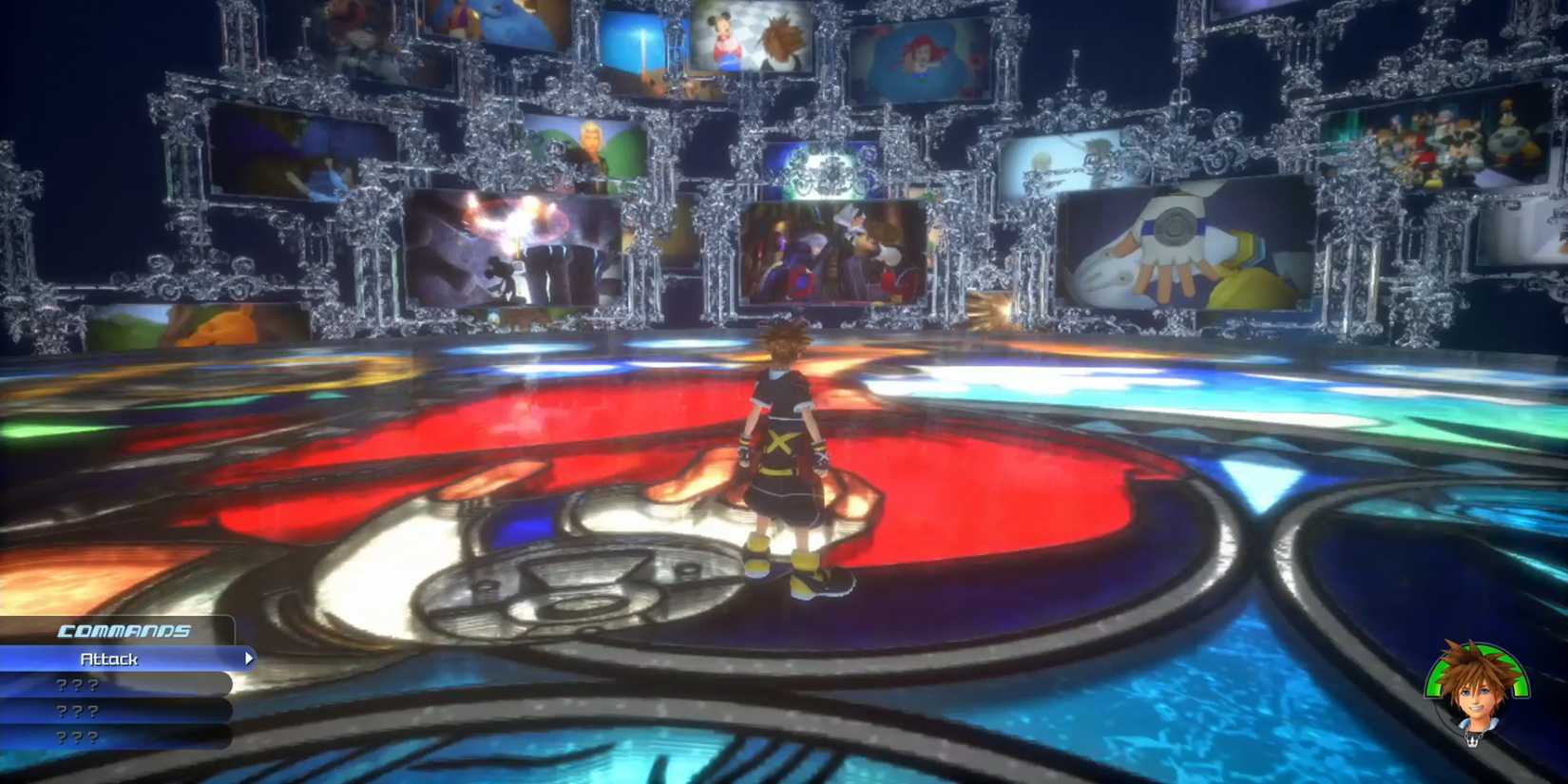 Sora in the Dive to the Heart in Kingdom Hearts 3