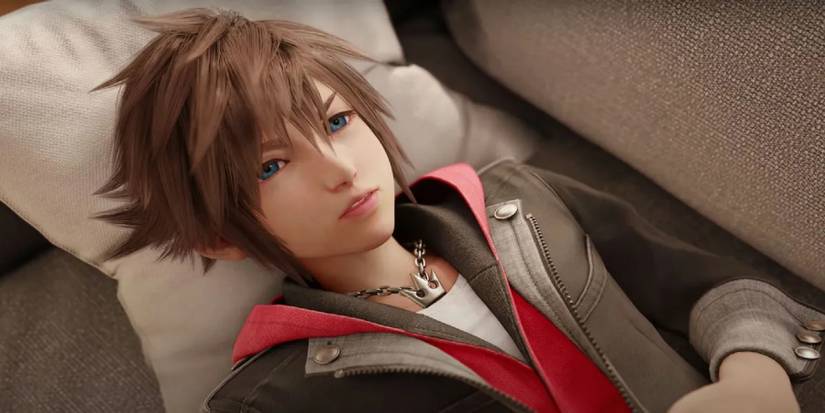 Kingdom Hearts 4 Sora laying down