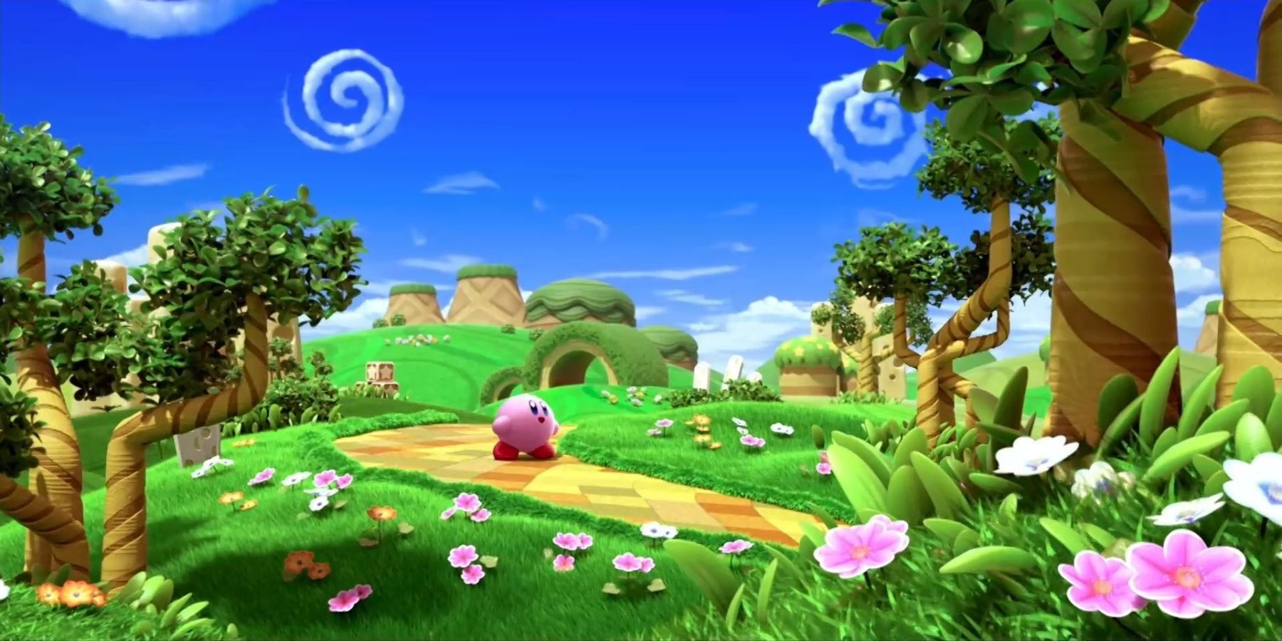Kirby and the Forgotten Land Strolling