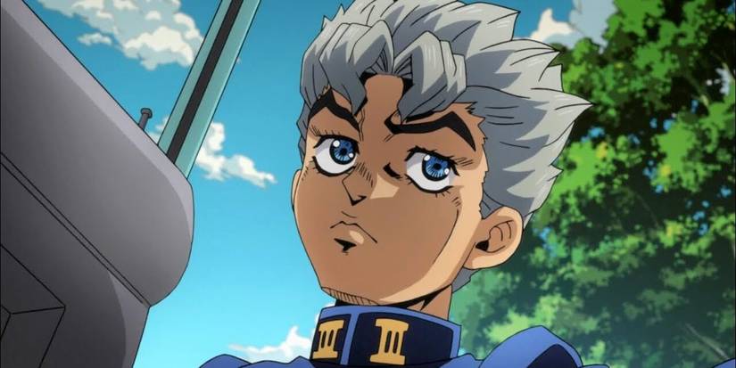 Koichi in Golden Wind anime