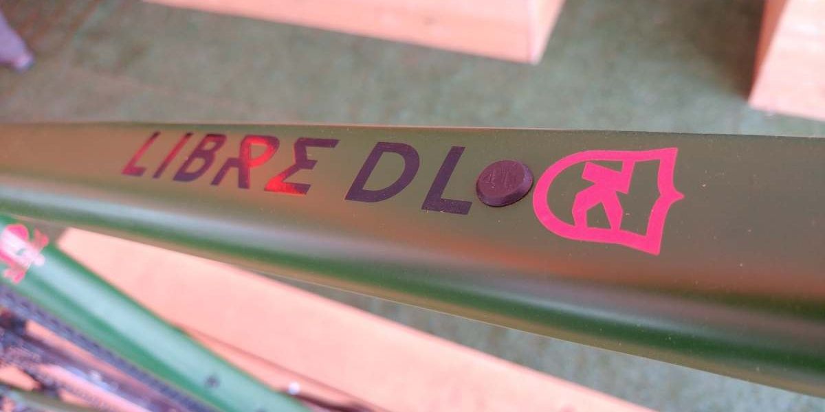 Kona Libre DL Bike logo on a real world bike,  Riders Republic 