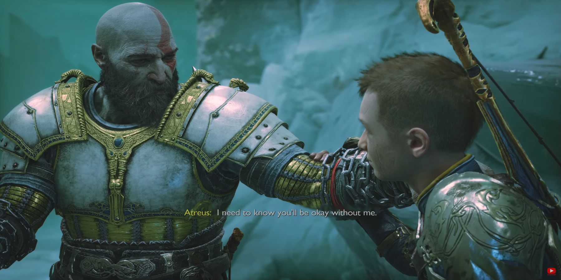 Kratos and Atreus Promise each other