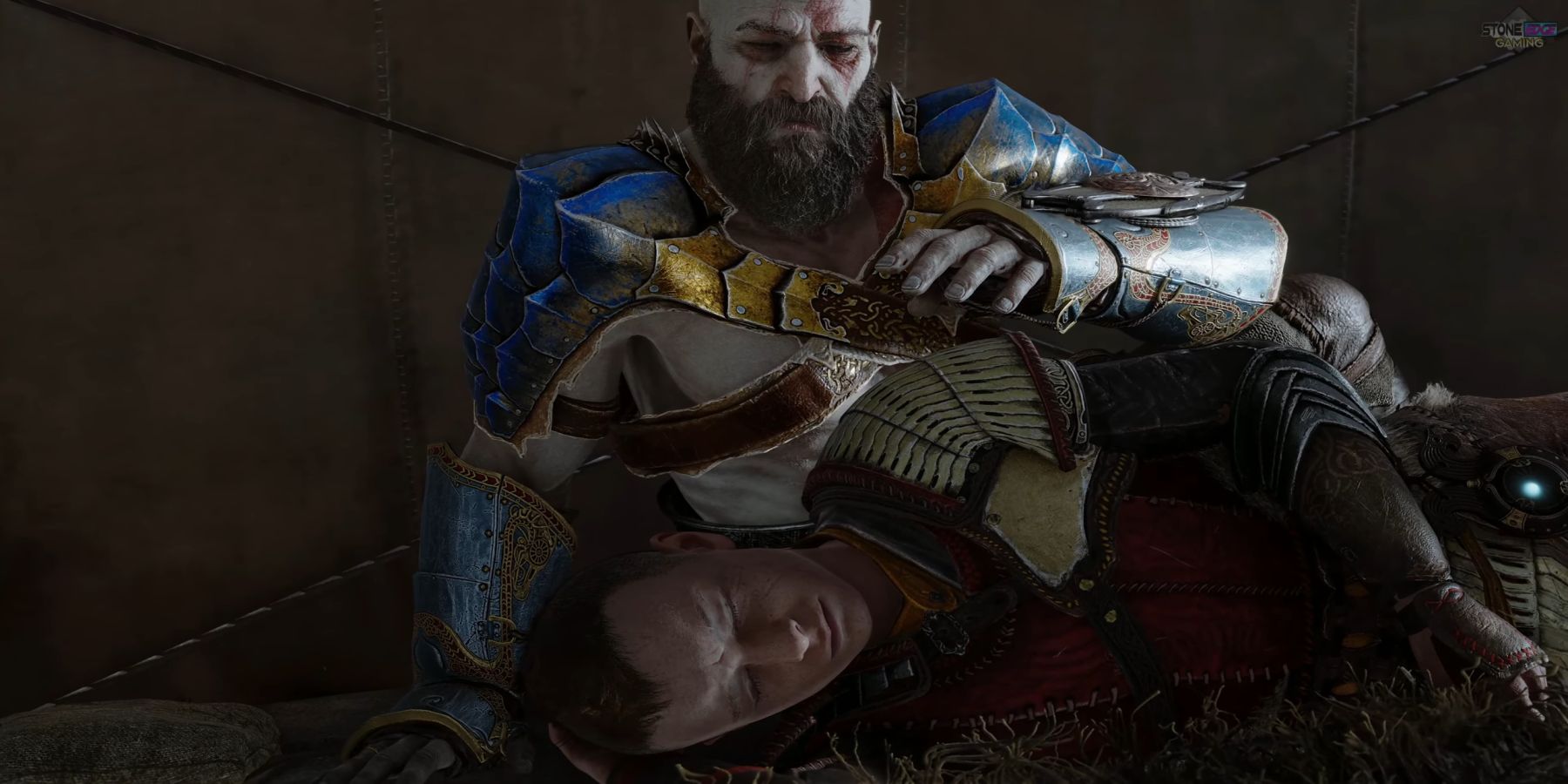 Kratos Gets Emotional Telling Atreus a Sad Story