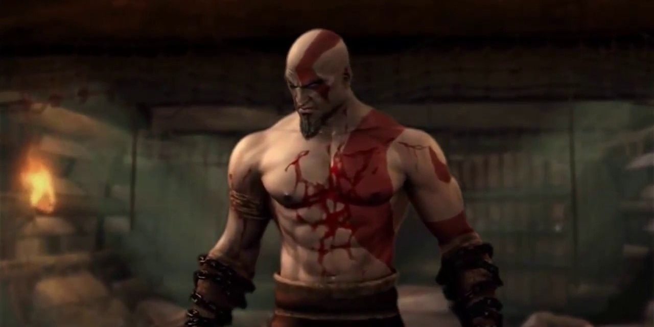 Kratos in God of War 2005