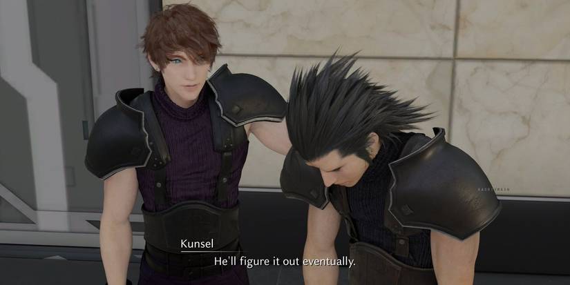 Kunsel and Zack in Crisis Core: Final Fantasy 7 Reunion