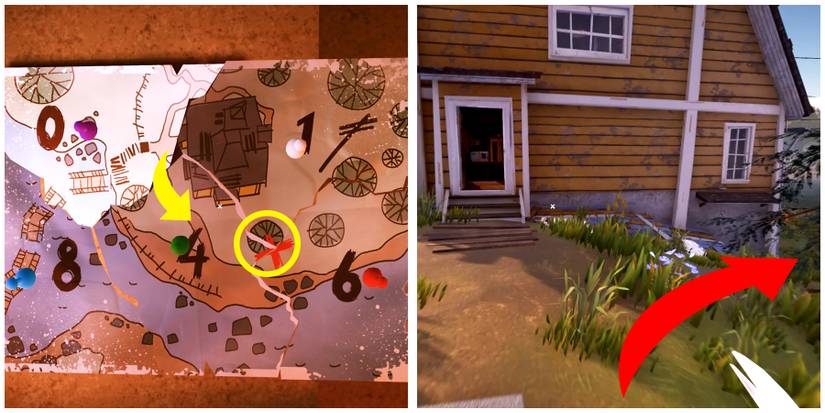 lake house safe location in hello neighbor 2