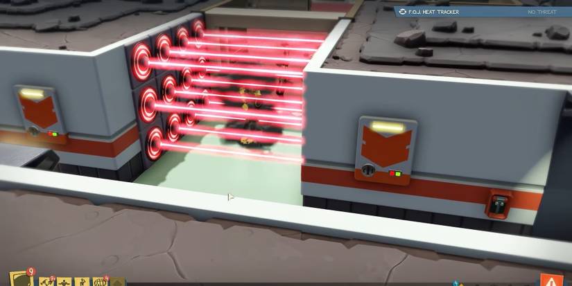 Evil Genius 2 Laser Wall Trap