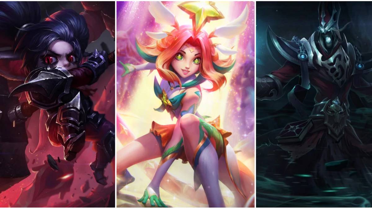 League of Legends Poppy Neeko and Karthus