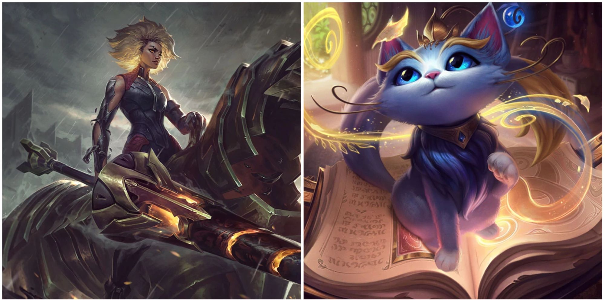 League of Legends Rell and Yuumi