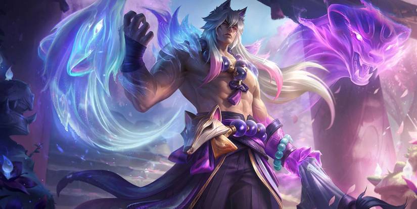 League of Legends Spirit Blossom Sett Splash Art