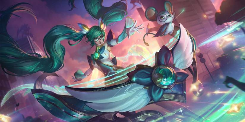 League of Legends Star Guardian Sona Splash Art