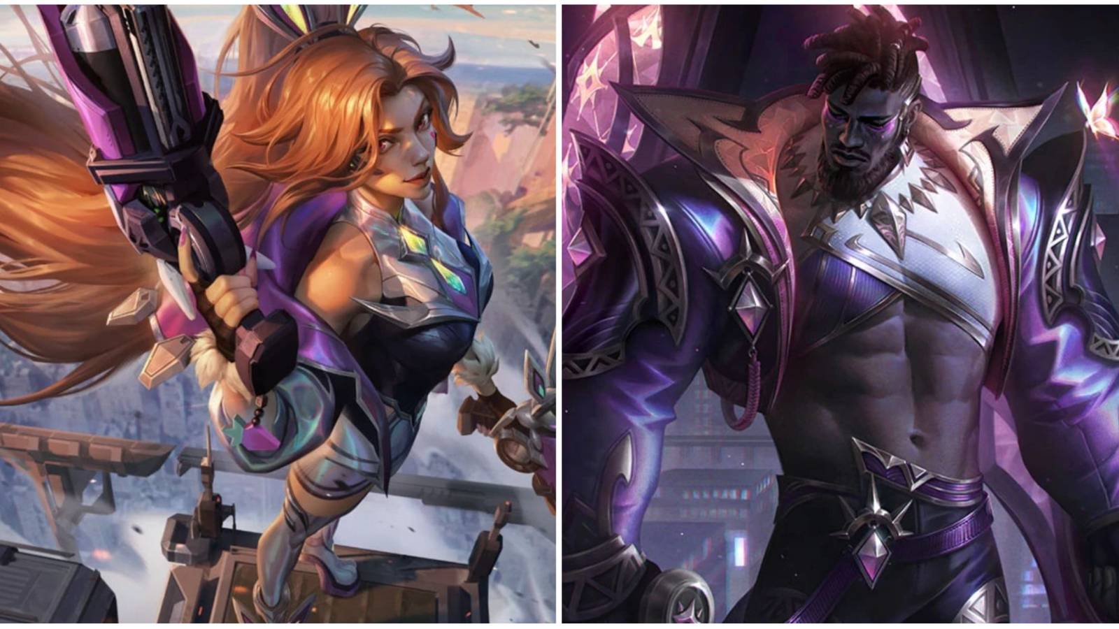 Battle Bunny Miss Fortune and Prestige Empyrean K'Sante