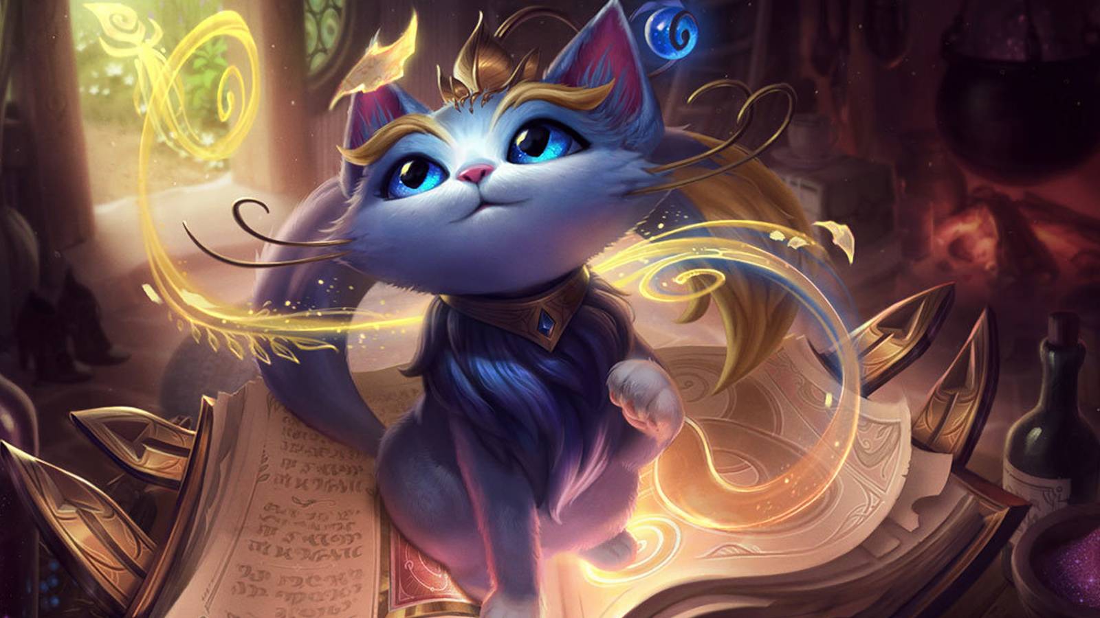 yuumi splash art league of legends
