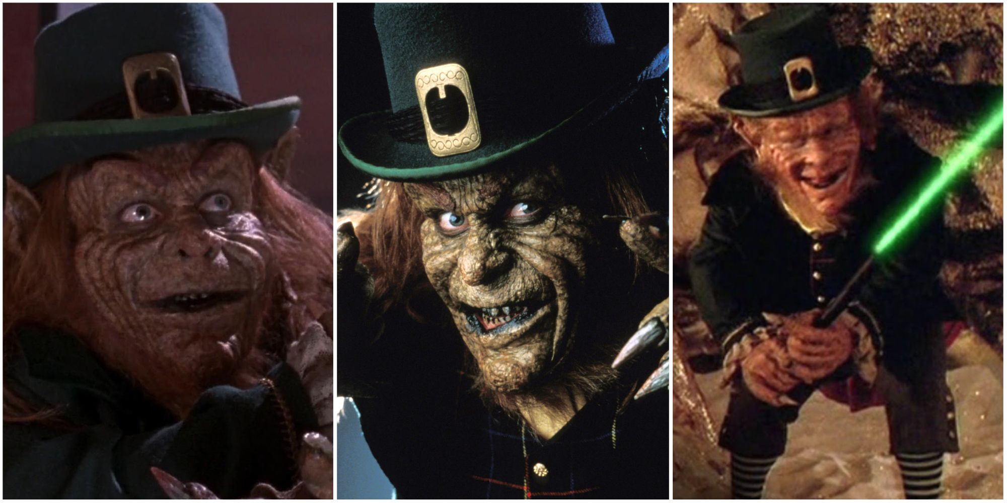 Leprechaun, Leprechaun in the Hood, and Leprechaun 4: In Space