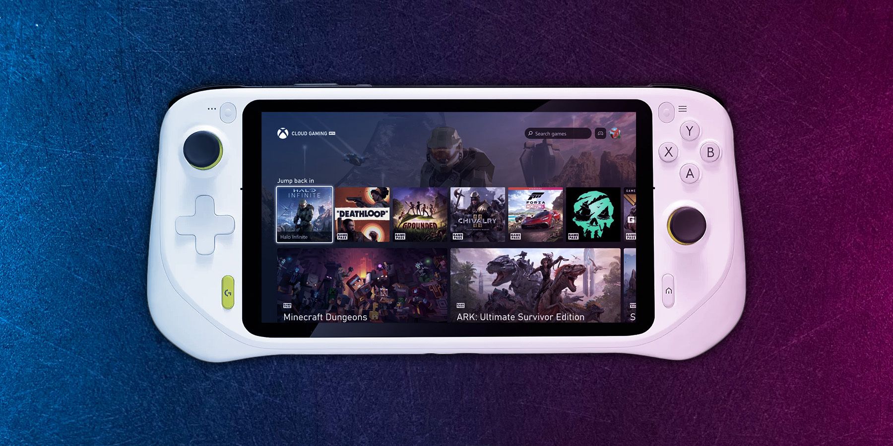 Play Halo Infinite, Deathloop, and More with Xbox Cloud Gaming on the Logitech  G CLOUD Handheld - Xbox Wire