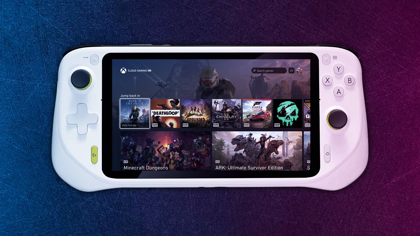 logitech g cloud streaming handheld