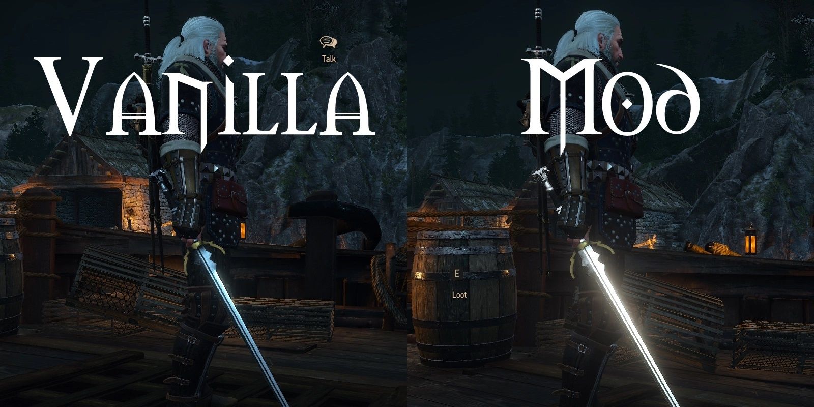 Lore-Friendly Silver Swords Mod For The Witcher 3