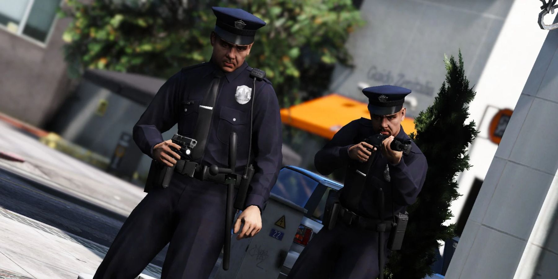 grand theft auto 5 police station