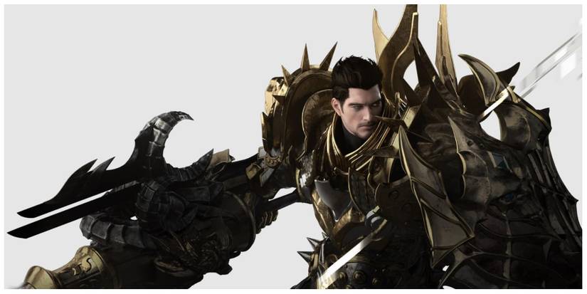 a Gunlancer in Lost Ark