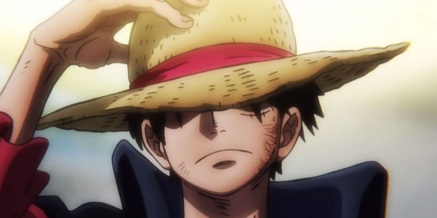 Luffy with his straw hat