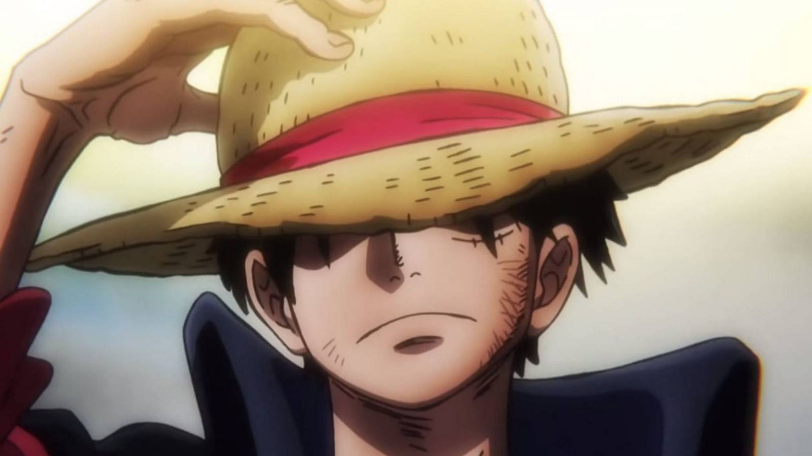 Luffy with his straw hat