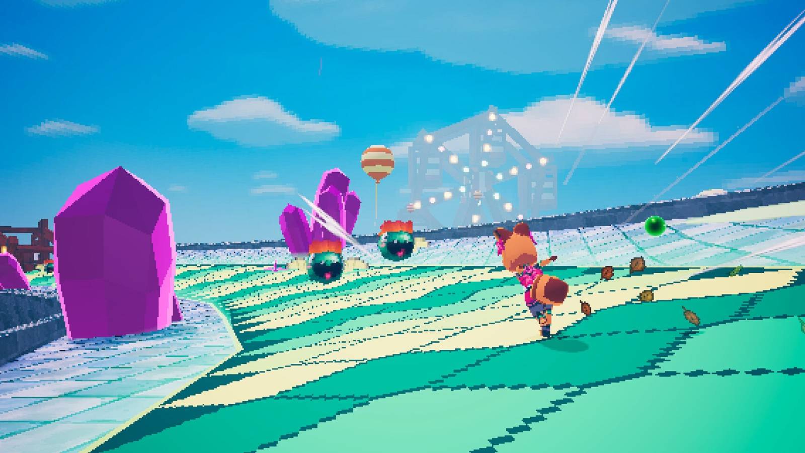 game screenshot hana 3d platformer