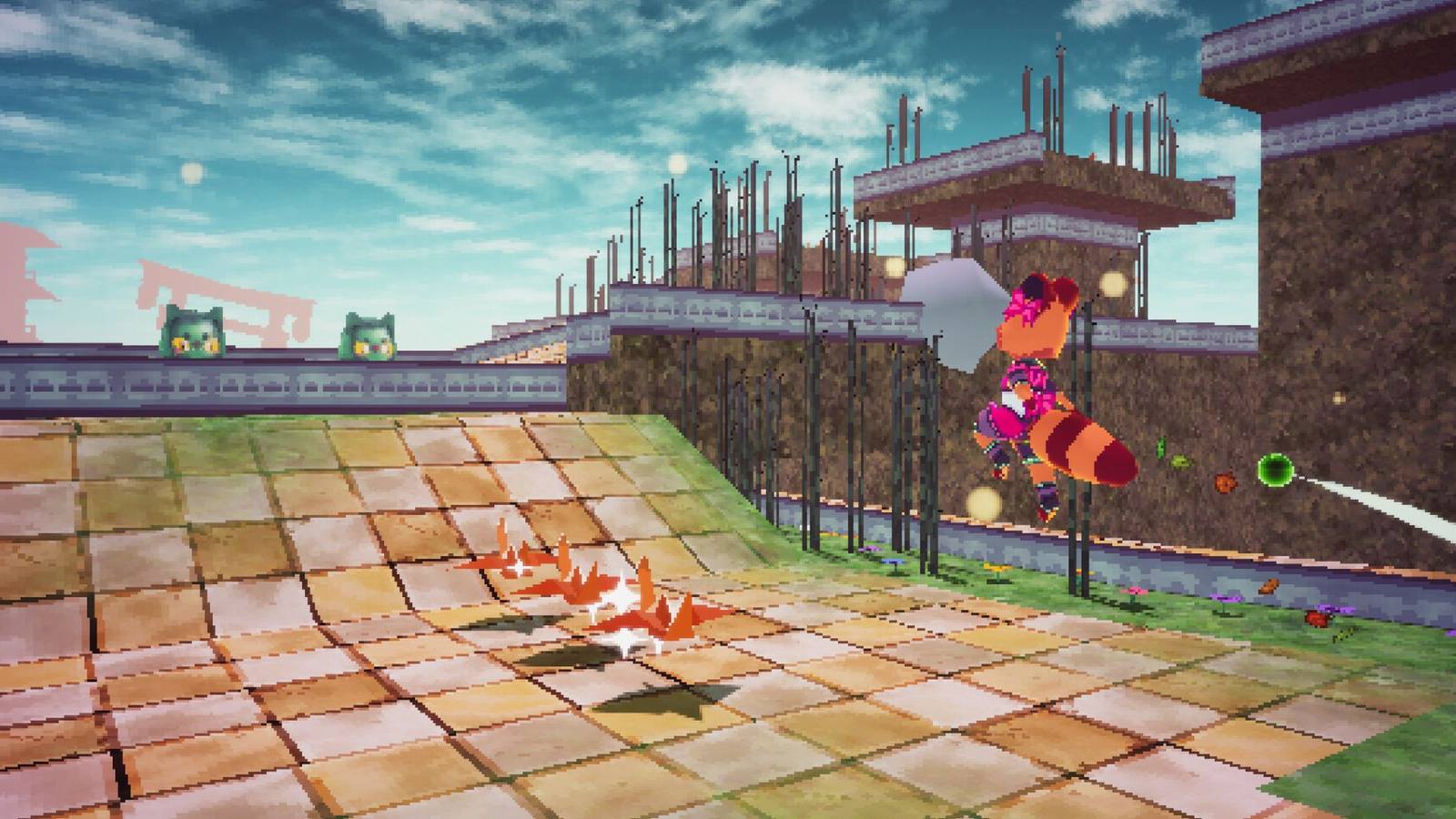 a grumpy fox 3d platformer 