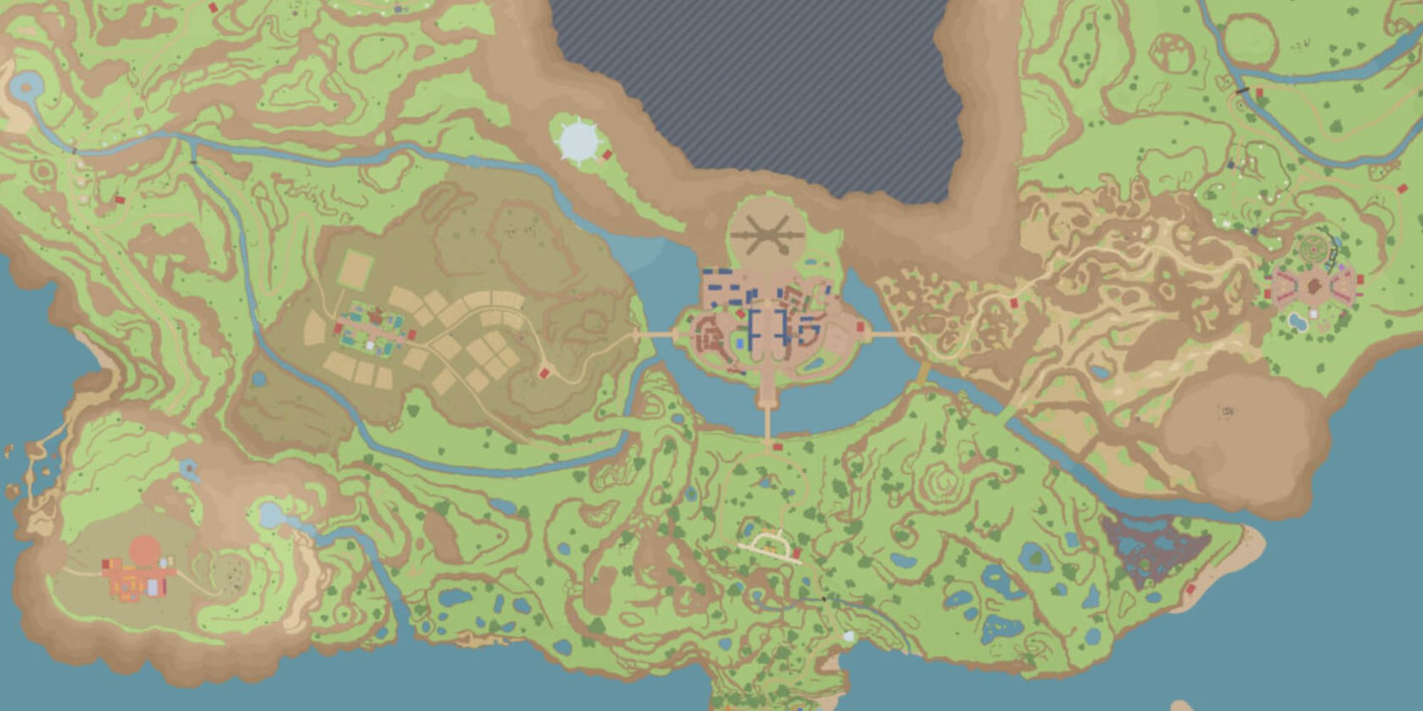 Map Of Paldea In Pokemon Scarlet & Violet