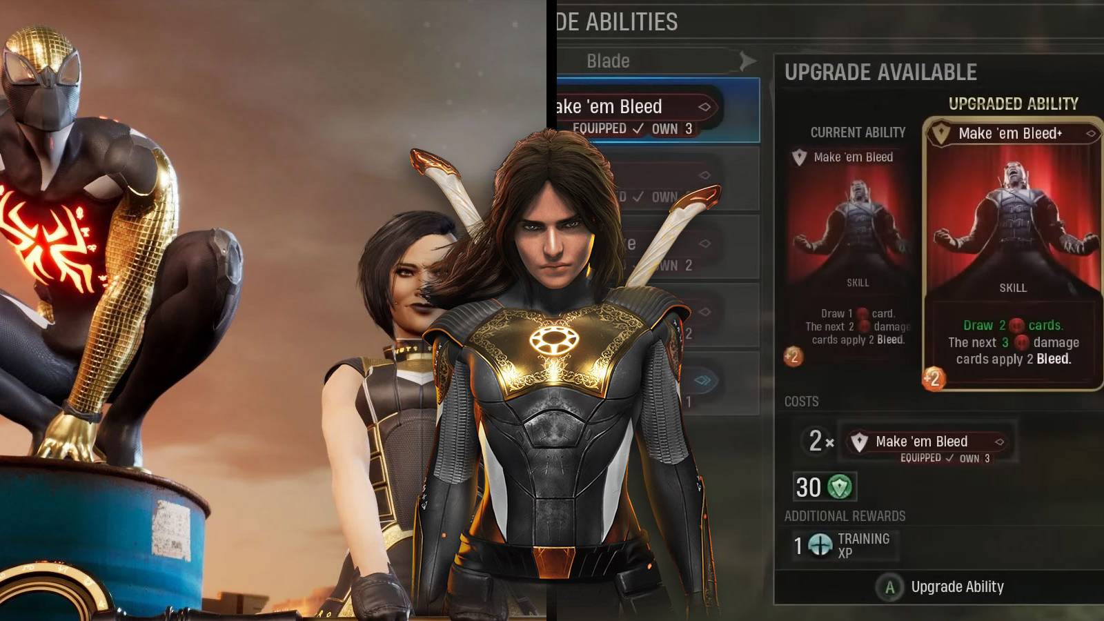 Marvel Midnight Suns - Best Cards To Upgrade First Header Image List