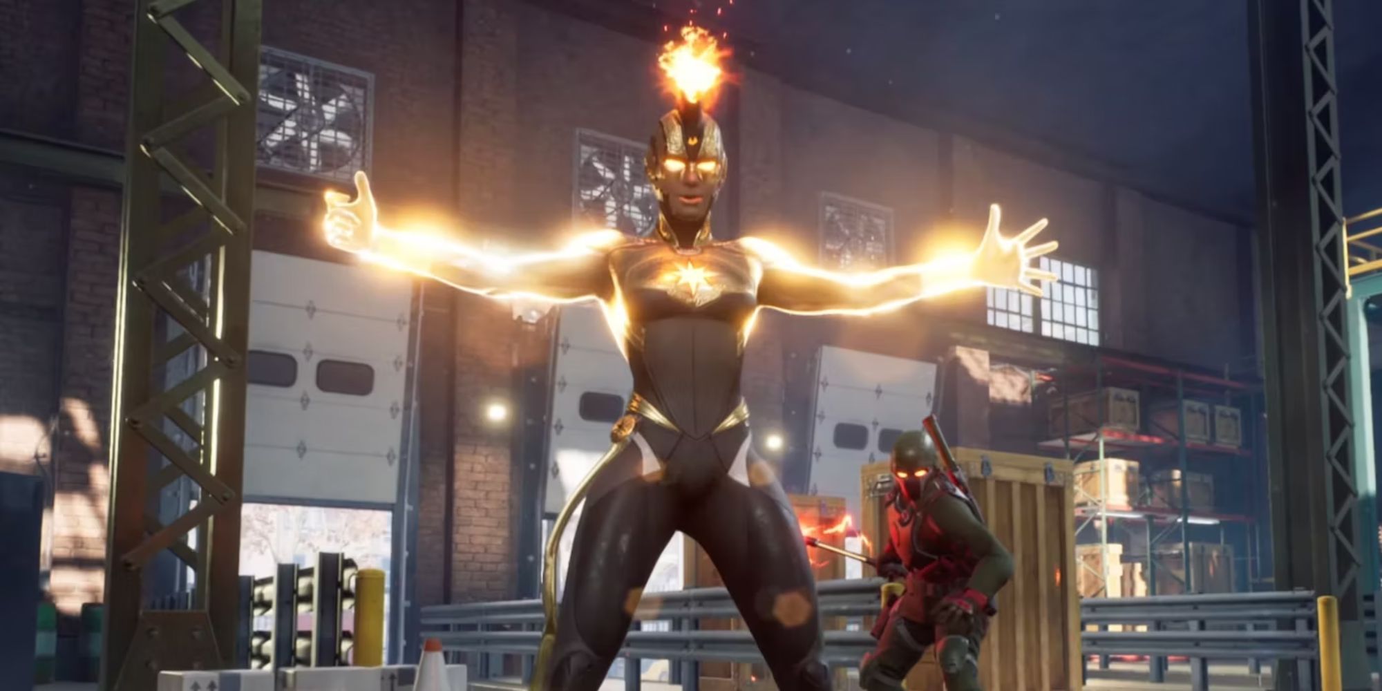 Captain Marvel has the highest potential damage in Marvel's Midnight Suns