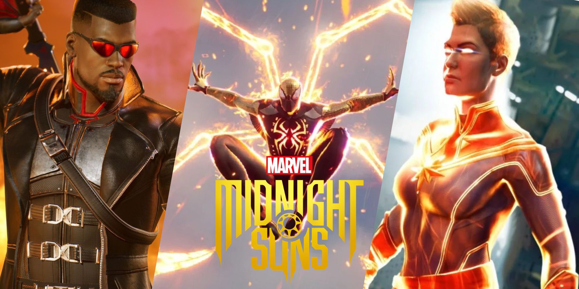 Blade, Spiderman and Captain Marvel are among the highest damage heroes in Marvel's Midnight Suns