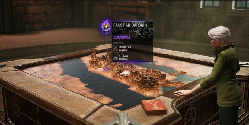 Marvel's Midnight Suns Choosing A Mission With A Gamma Coil Reward