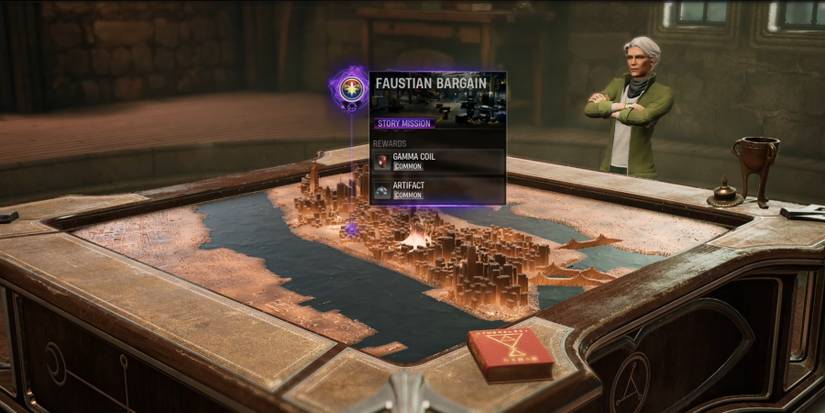 Marvel's Midnight Suns Faustian Bargain Mission On the Mirror Table