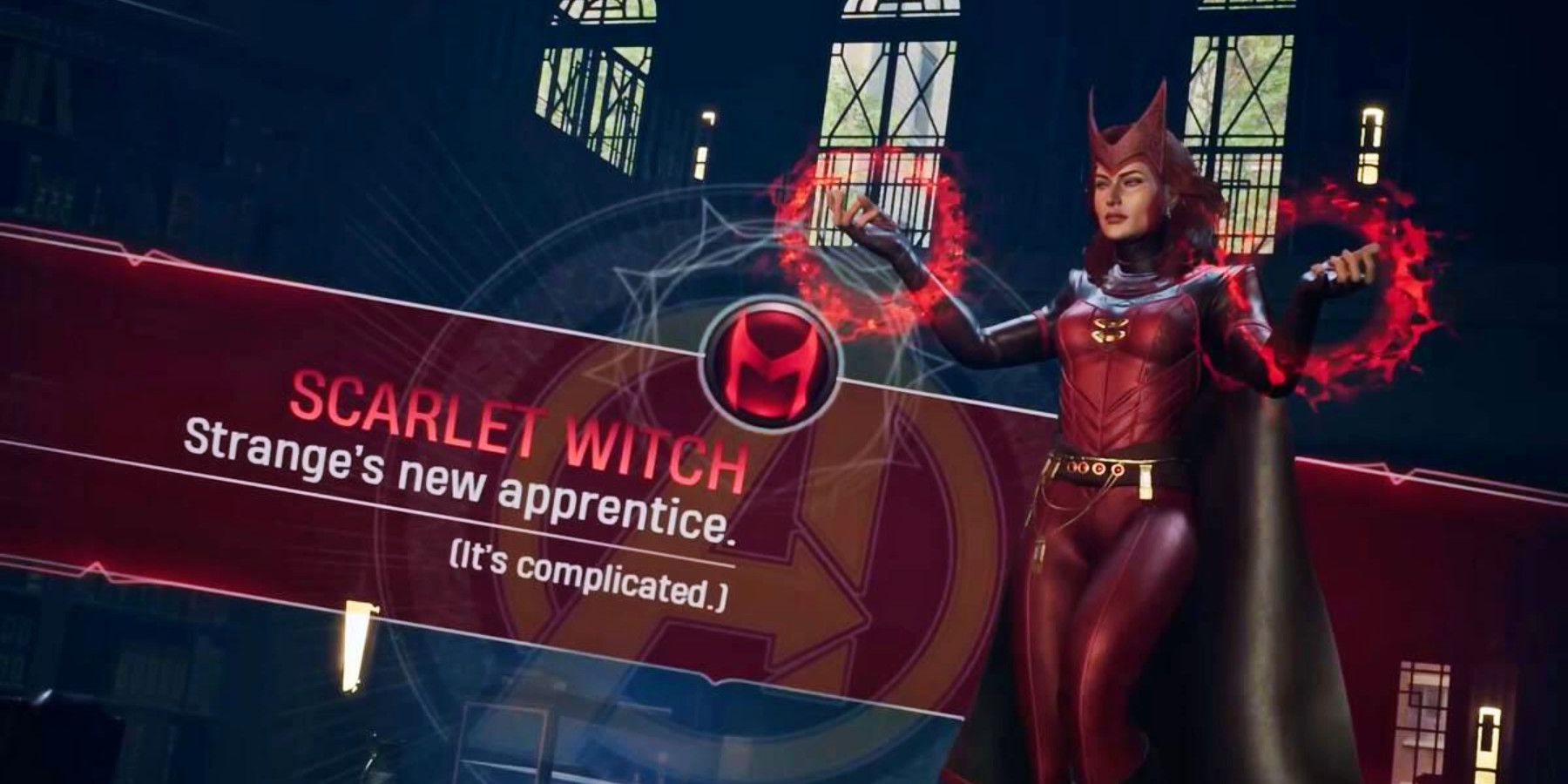 Marvel's Midnight Suns Scarlet Witch Heroic Card