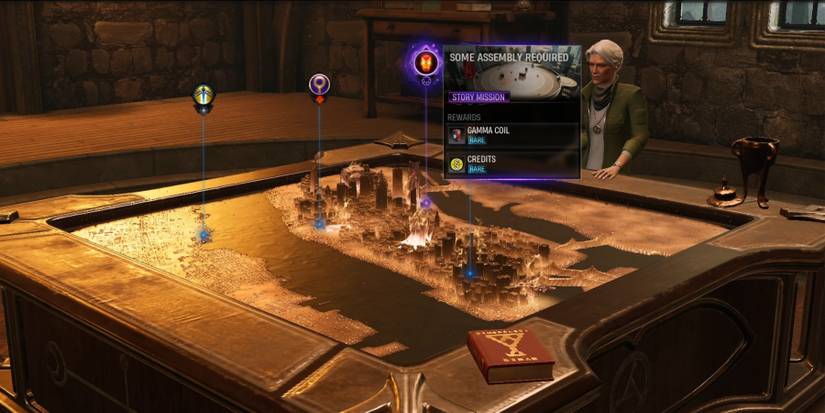 Marvel's Midnight Suns Some Assembly Required Mission At Mirror Table