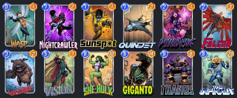 marvel snap thanos decks