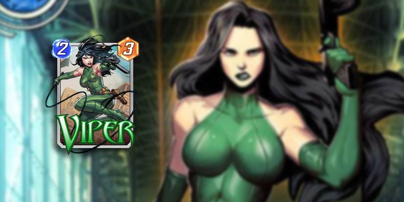 Marvel Snap - Viper Card PNG Over Viper Apperance In Comics