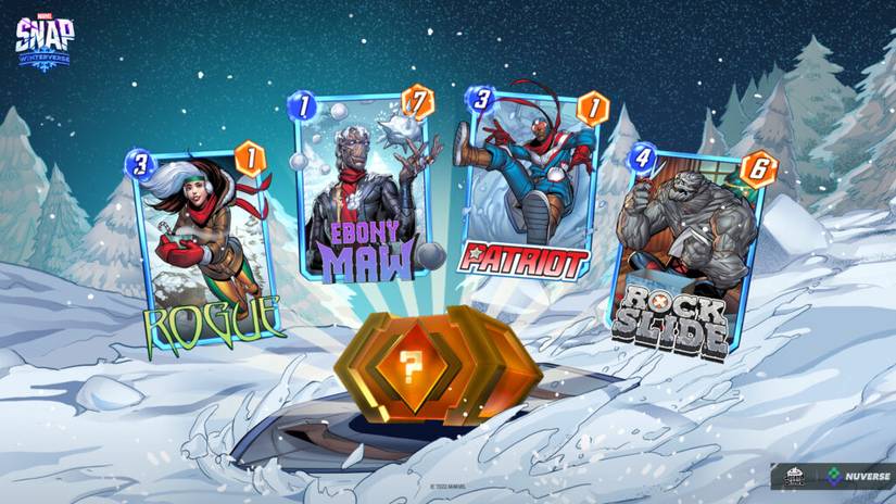 marvel snap winterverse variant rush
