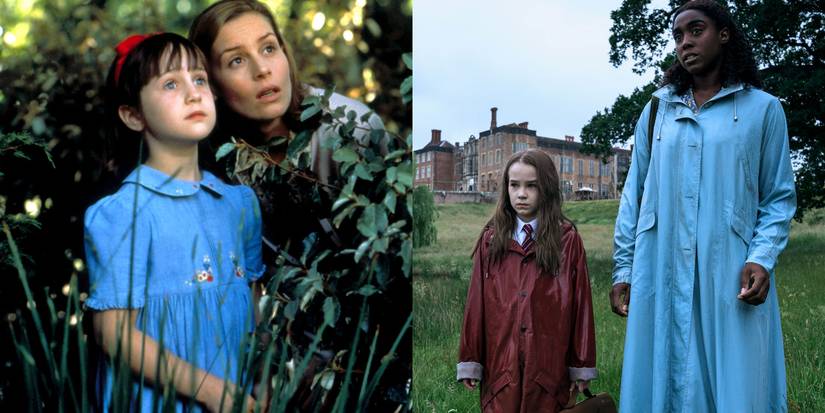 Matilda and Miss Honey in the 1996 classic movie as well as the new Netflix musical