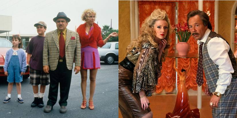 The Wormwood family in the 1996 movie and the Wormwood parents in the new Netflix musical