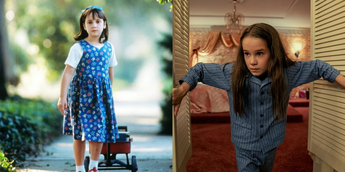 Matilda in the 1996 movie as well as in the new Netflix adaption