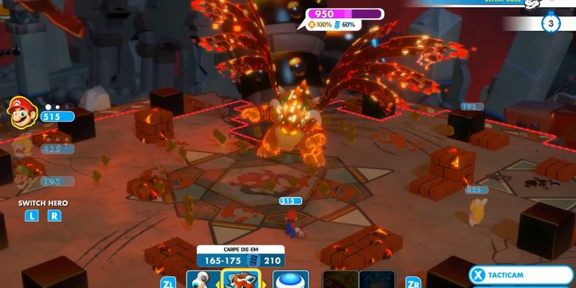 MegaDragonBowser Battle Phase 1 dragon