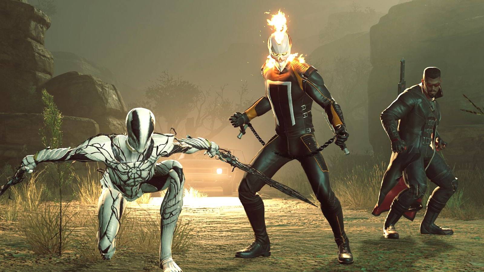 Midnight Suns Hunter Ghost Rider Blade