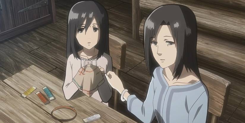Mikasa's mother in Attack on Titan