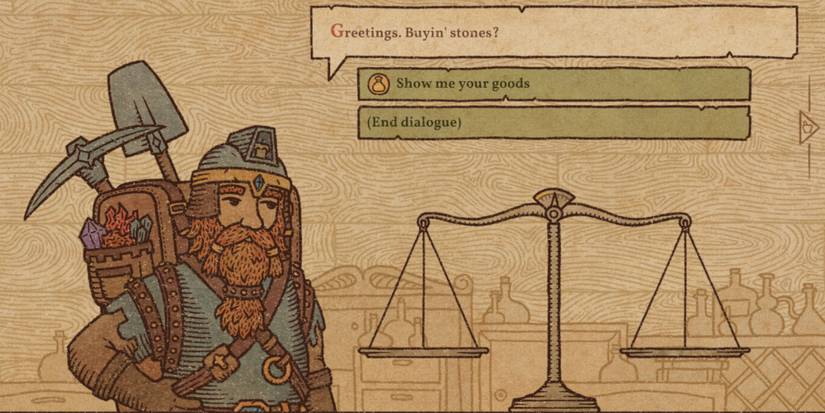 miner merchant potion craft