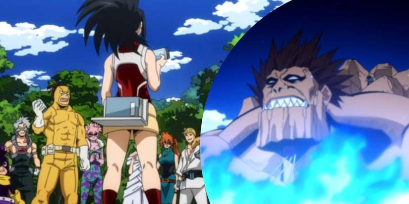 Momo and Machia my hero academia season 6 episode 8