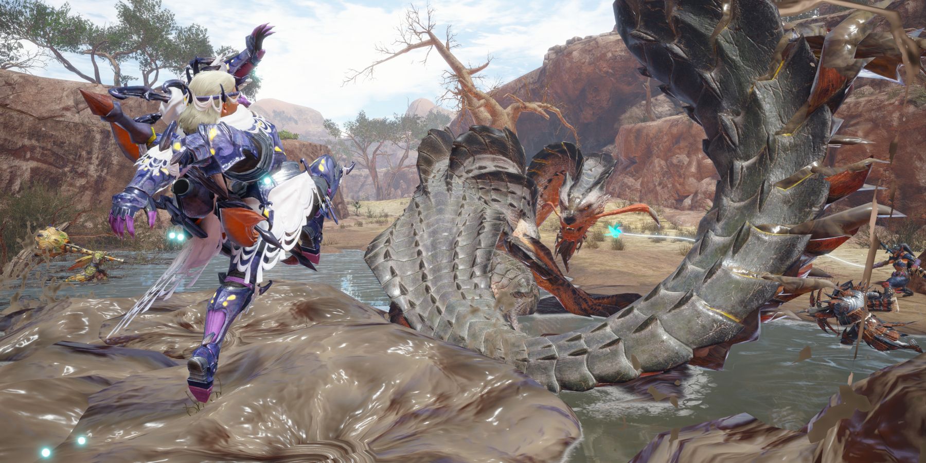 monster hunter rise mud snake monster