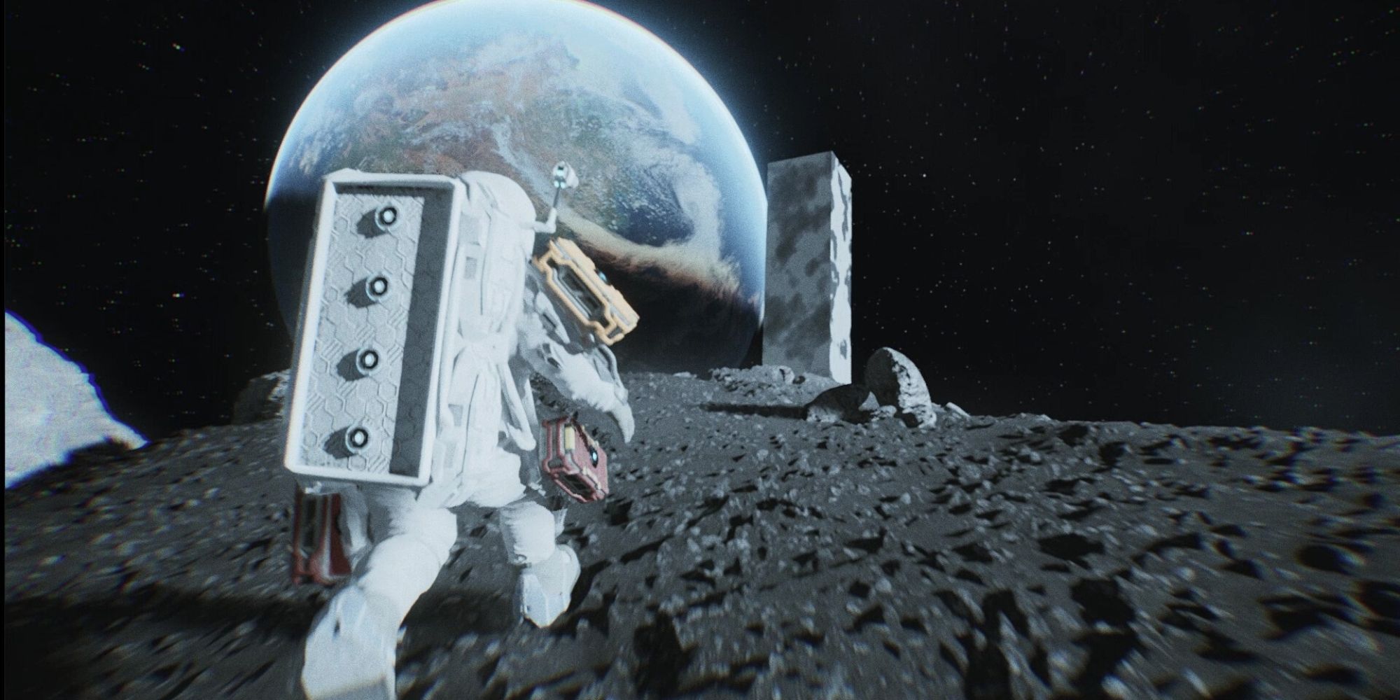 Astronaut in Moon Runner